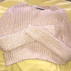 Kendall and Kylie cropped sweater